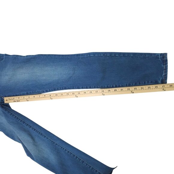 Loft Legging Jean Mid Rise Womens Size 28/6 Stretch Medium Wash Denim - Picture 5 of 14